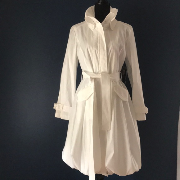 Nwt Samuel Dong Bubble Hem Trench Coat 